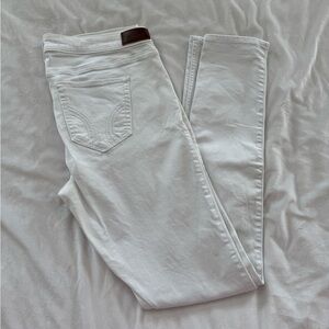 Hollister Women's White Jeans